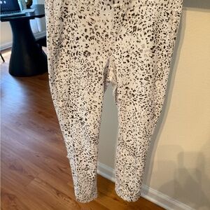Tribal Animal Print Cropped Pants